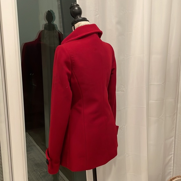 Babaton Red Winter Coat - Picture 5 of 12